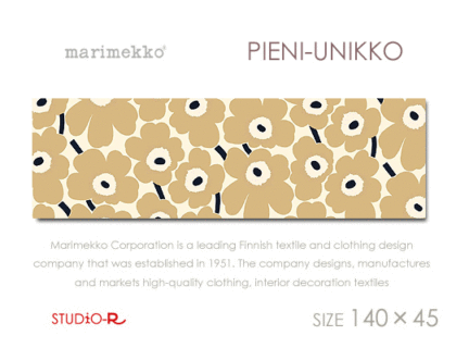 限定！Marimekko/マリメッコ<br>PIENI-UNIKKO(BEI)<br>ピエニウニッコ<br>ファブリックパネル<br>ファブリックボード