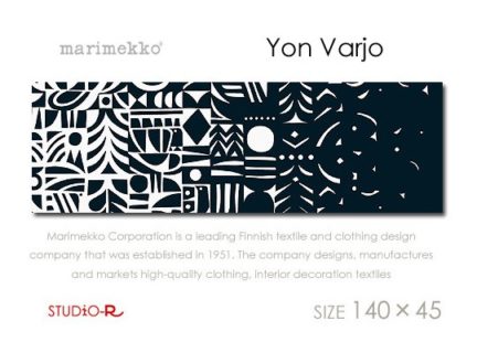 Marimekko/マリメッコ<br>Yon Varjo<br>ヨォン ヴァルヨ<br>ファブリックパネル<br>ファブリックボード