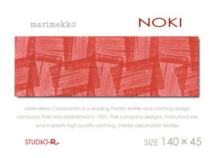 Marimekko/マリメッコ<br>NOKI(RED)<br>ノキ<br>ファブリックパネル<br>ファブリックボード<br>REETA EK・レータエーク