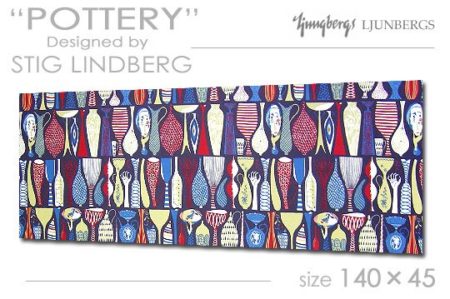 LJUNBERG/ユンバリ<br>POTTERY/ポテリー<br>ファブリックパネル<br>ファブリックボード<br>SOLD OUT