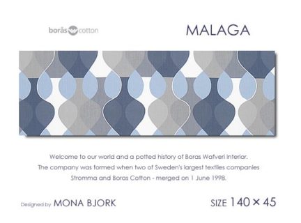 MALAGA(NV)マラガ<br>BORAS/ボロス社<br>ファブリックパネル<br>ファブリックボード北欧