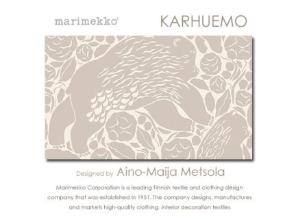 新作！Marimekko/マリメッコ<br>KARHUEMO/カルフエモ(GL)<br>ファブリックボード<br>ファブリックパネル