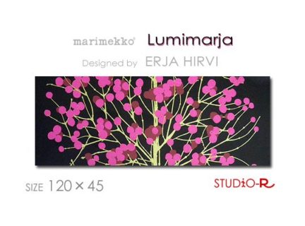 日本未発売！<br>Lumimarja(BRD)<br>ルミマルヤ<br>Marimekkoマリメッコ<br>ファブリックパネル<br>ファブリックボード