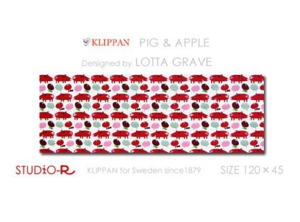 KLIPPAN/クリッパン<br>PIG&APPLE/ピッグ＆アップル<br>ファブリックパネル<br>ファブリックボード