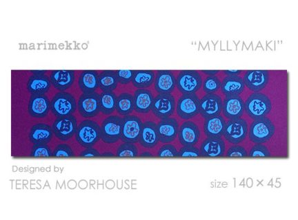 MYLLY MAKI(PUR) Marimekko/マリメッコ<br>ファブリックパネル<br>ファブリックボード