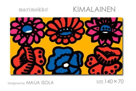 Marimekko/マリメッコ<br>KIMALAINEN(YRB)/キマライネン <br>ファブリックパネル<br>ファブリックボード