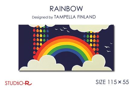 Tampella FINLAND/タンペラ社<br>RAINBOW/虹<br>ファブリックボード<br><FONT COLOR=#ff0000><B>売り切れました。</B></FONT>