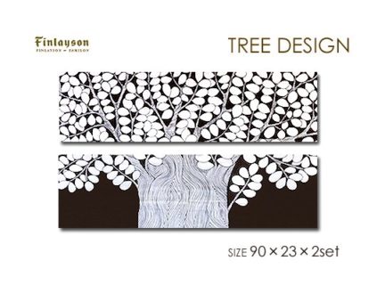 Vintage Finlayson<br>DESIGN TREE<br>生命力溢れる巨木<br>ファブリックパネル<br>ファブリックボード<br>racOra.cOm