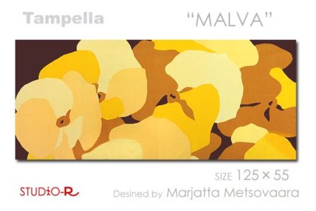 Tampella/タンペラ<ｂｒ>MALVA/マルバ<br>ファブリックパネル/ファブリックボード<br>希少Vintageヴィンテージ