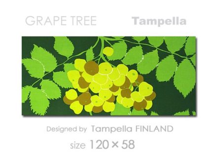 Tampella/タンペラ<br>GRAPE TREE/グレープツリー<br>ファブリックパネル<br>Vintage Design