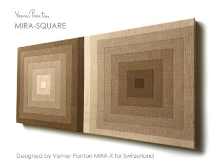 希少<br>Verner Panton<br>オリジナルMIRA-SQAURE<br>(Cafe_cot)MIRA-X製<br>オリジナル☆パントンファブリック